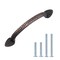 South Main Hardware Triangle Foot Cabinet Handle, 5.5"Length (3.75" Hole Center), Oil Rubbed Bronze, 10PK SH163-OR-10 - alternate 1